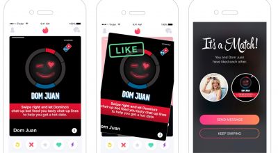 Domino’s will use a chatbot to feed Tinder users with cheesy chat-up lines this Valentine’s Day