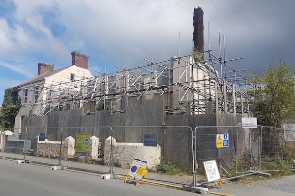 Derelict houses to finally come down this week