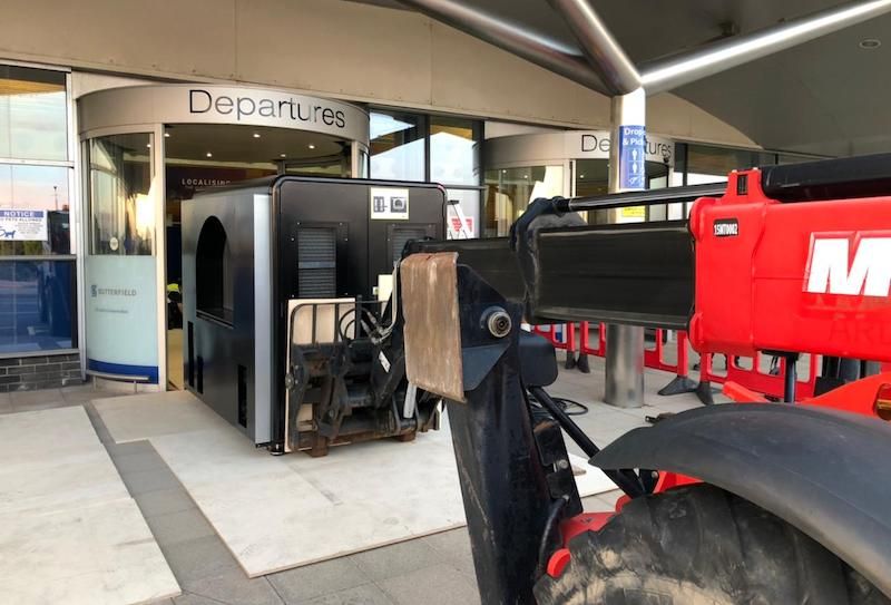 First hold baggage scanner arrives at Guernsey Airport