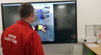 Casualties instantly assessed using video streaming technology