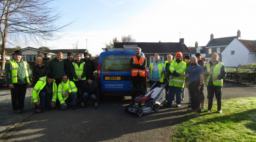 AFM donates lawnmower to GROW Limited