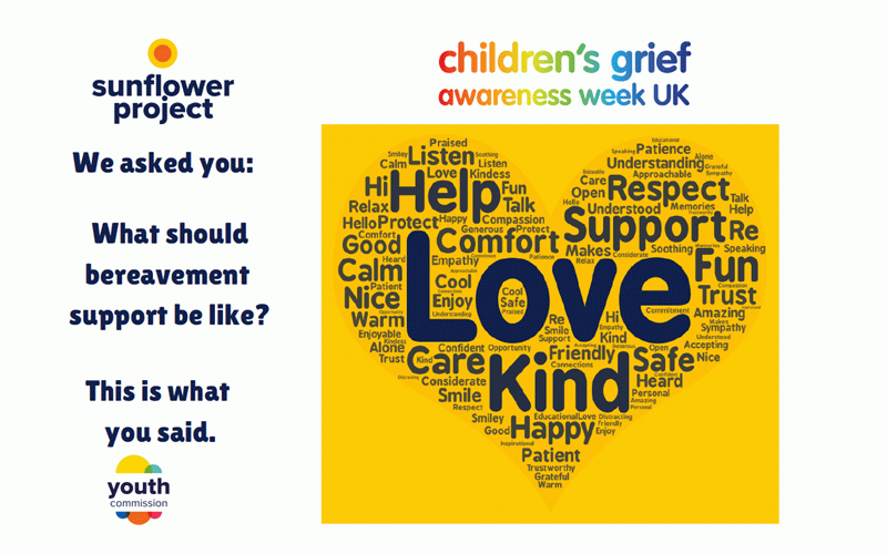 The Sunflower Project – What Should Bereavement Support Be Like?