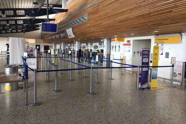 Security scanner broken at Guernsey Airport
