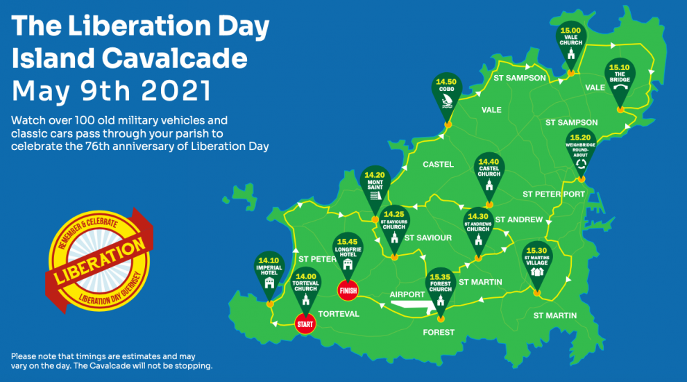 Island-wide cavalcade for Liberation Day