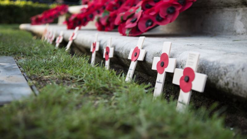 The Bailiwick remembers war dead at services in London and locally