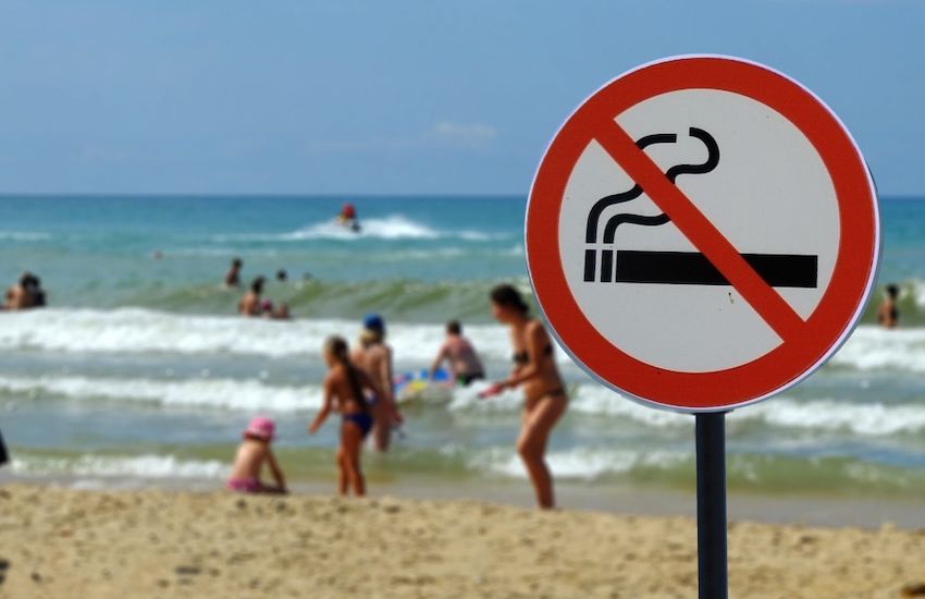 Possibility of extending smoking ban to beaches being reviewed