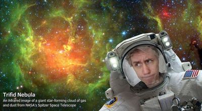 You can now pretend to be an astronaut with Nasa’s new selfie app