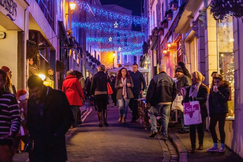 Late-night shopping returns and festive Town drives are announced