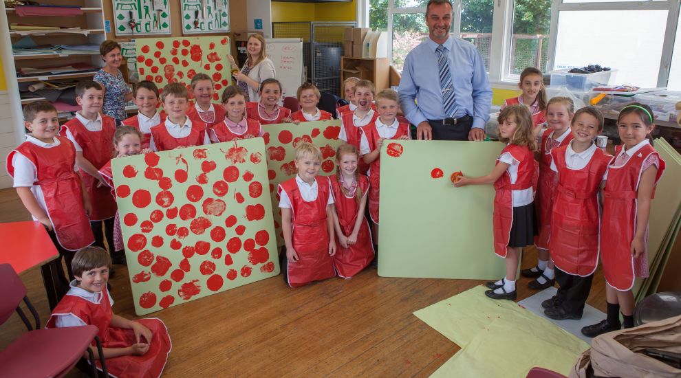 Painted poppies help brighten up Vale Avenue