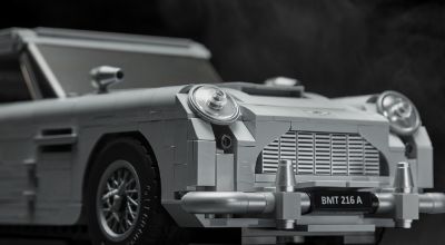 The new Lego James Bond Aston Martin comes with a working ejector seat