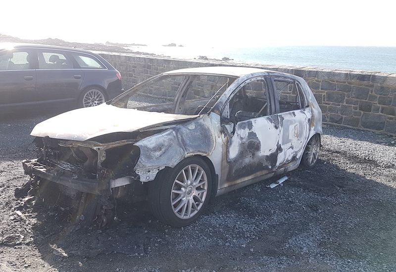 Car burnt out overnight