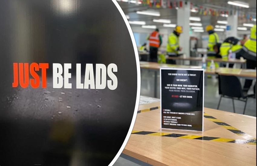 Local women's safety campaign reaches builders in Ireland