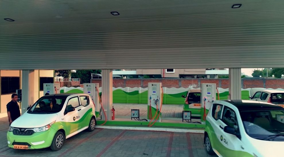 Uber’s Indian rival Ola wants to put 10,000 electric vehicles on the road in a year