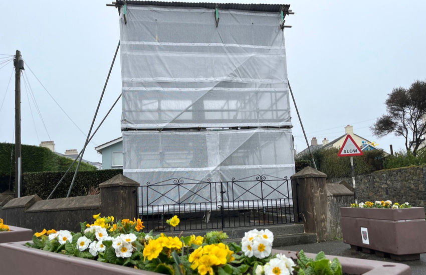 Work carried out on Vale War Memorial