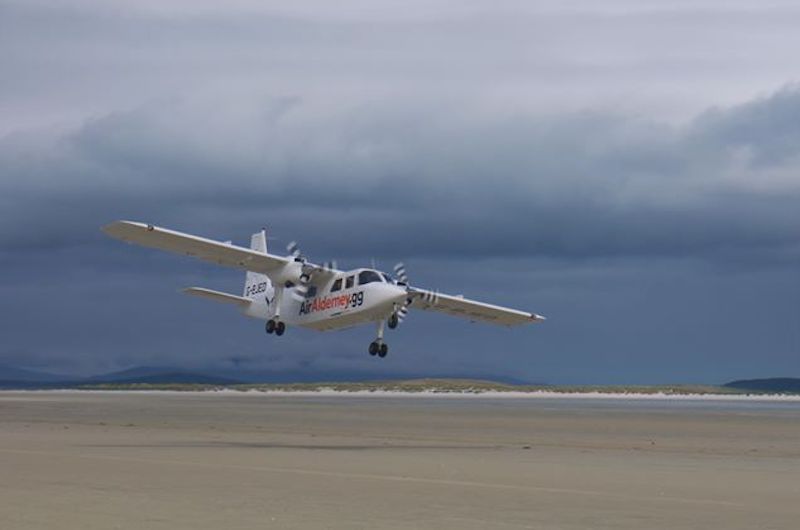 Take off scheduled for Alderney's new air links