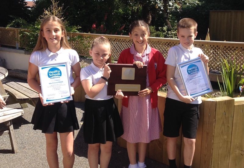 Vale Primary praised for healthy habits