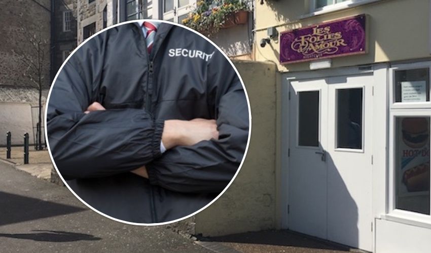 Community service for doorman who used 