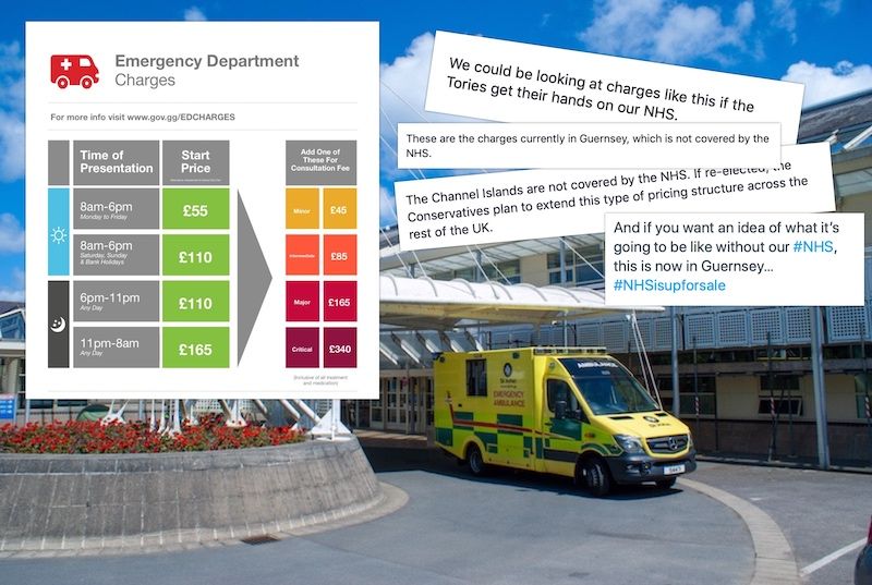 Political point scoring as Guernsey's ED charges go viral again