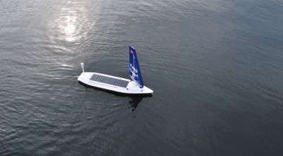 First unmanned sailboat to cross Atlantic celebrates success