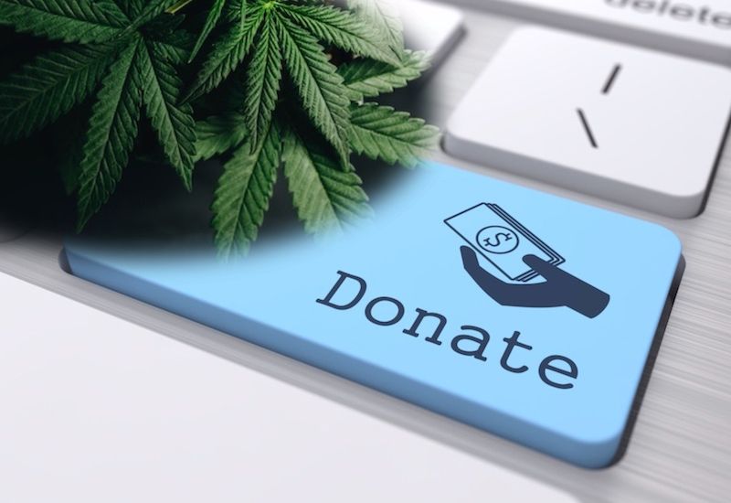 Group crowdfund court fine for cannabis user