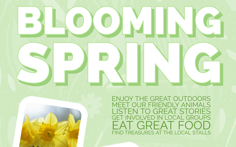 Blooming spring at Heritage Farm