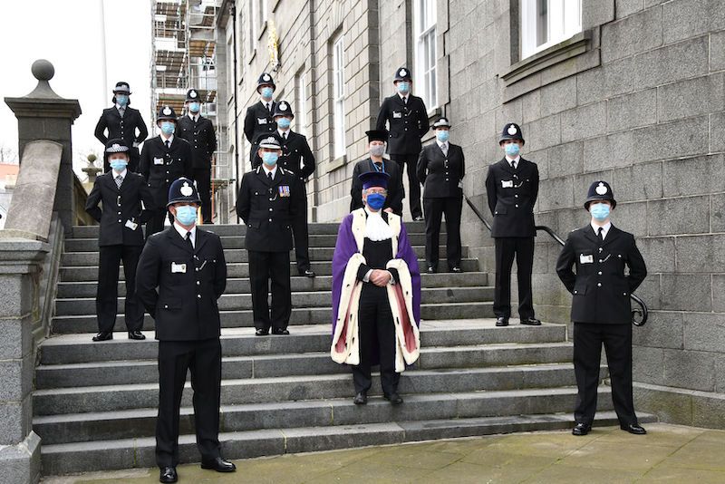 Police bolster ranks with new recruits