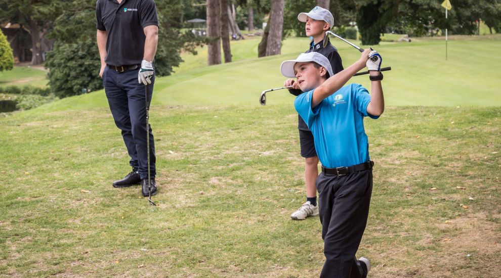 Young golfers raise more than £2,000 for MUG after playing 1,094 holes in a day