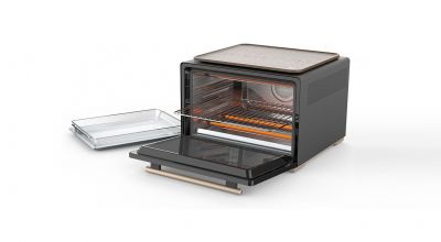 Smart countertop oven identifies food and cooks it for you