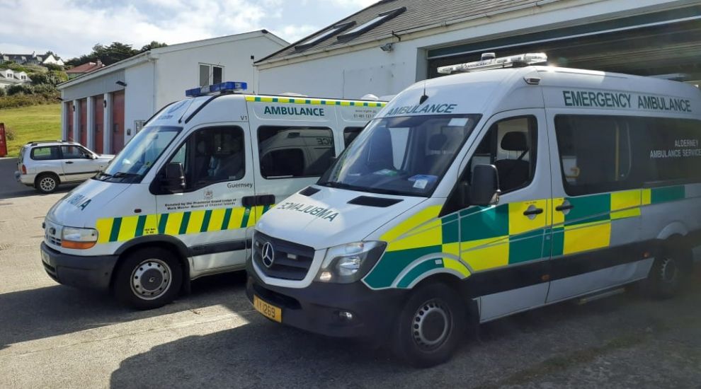 St John provides ambulance cover to Alderney service