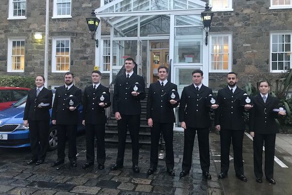 Guernsey's new Police Officers 