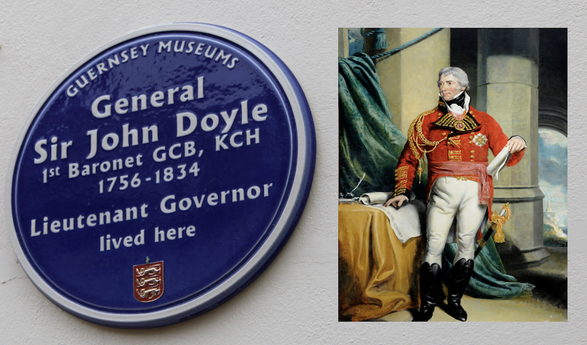 Blue plaque honour for Sir John Doyle