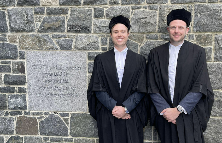 Advocates admitted to the Guernsey Bar
