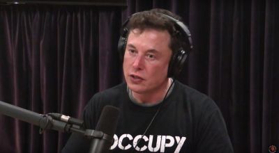 Elon Musk reveals electric plane idea and smokes weed during interview