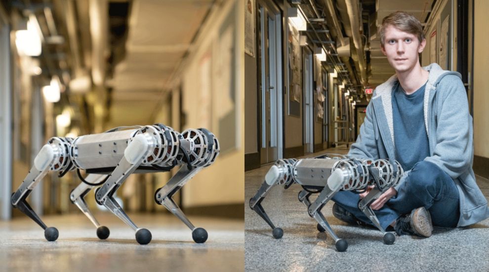 MIT researchers create the first four-legged robot to perform a backflip