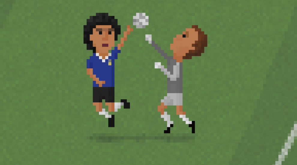 Meet the 8-bit artist turning classic footballing moments into pure nostalgia