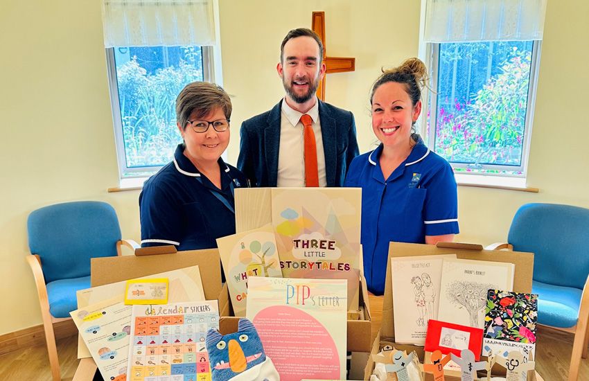 The Fort Group supports new family support toolkits for Les Bourgs Hospice