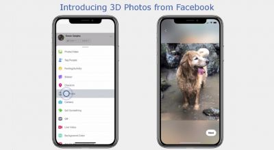 Facebook users can now post and view 3D photos on their feeds