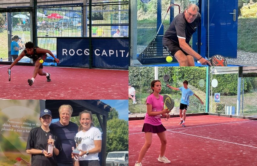 Padel-mania at fifth island championships