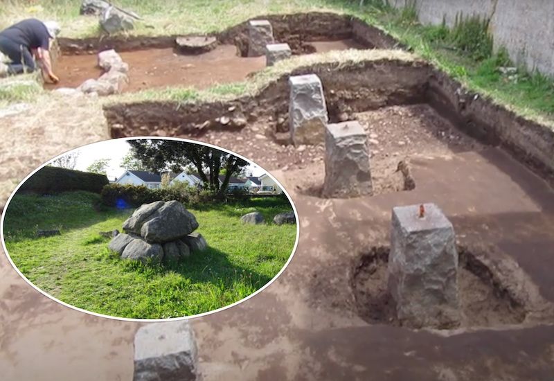 WATCH: Archaeologists reach pre-historic ground