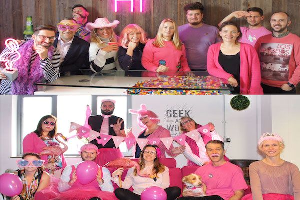 Oi goes pink for breast cancer awareness