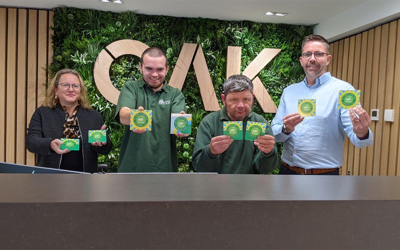 Oak Group sign up to the 'Be a Pane' campaign