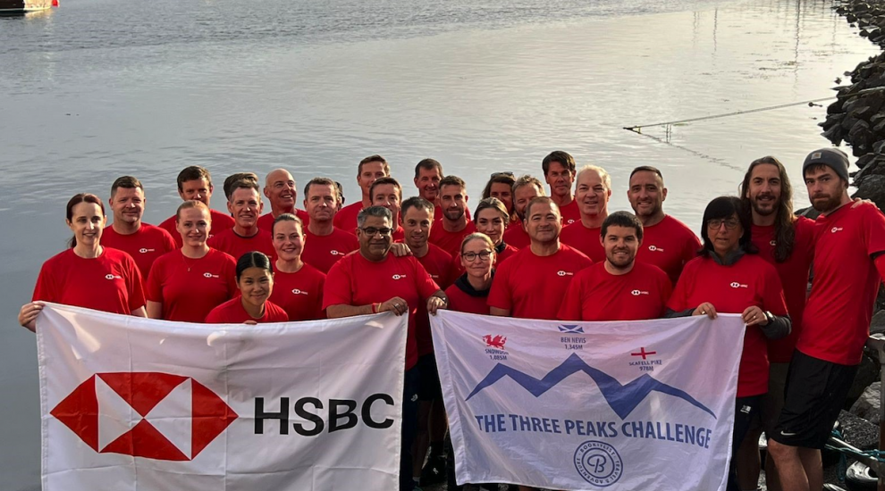 HSBC staff take on Three Peaks challenge