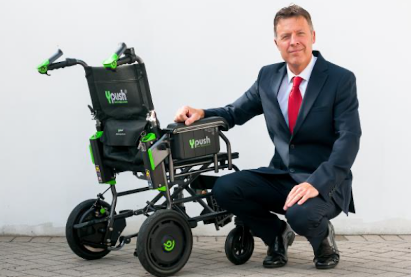 Local inventor aims to revolutionise wheelchairs