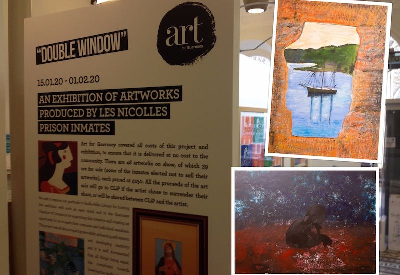 WATCH: Exhibition showcasing prisoners' artwork