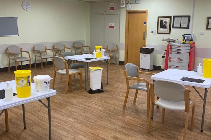350 care home staff vaccinated in first week
