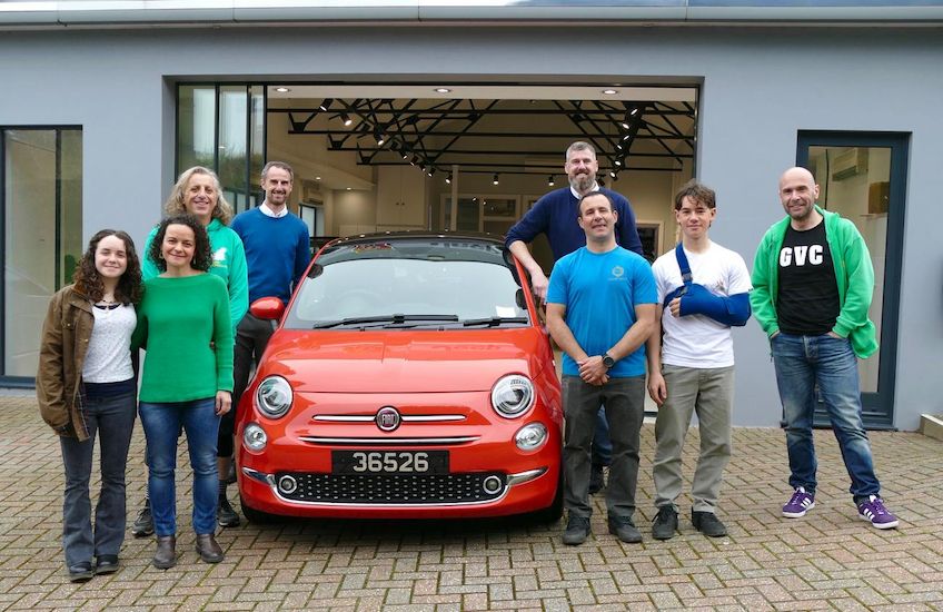 Rocha family wins Fiat 500 in raffle that kick started fundraising project