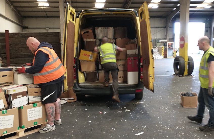 Thousands of records shipped to UK in recycling initiative