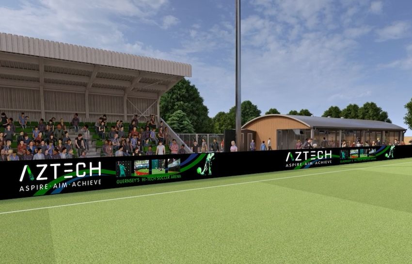 WATCH: Guernsey’s new home of football Victoria Park on target to welcome spectators from March