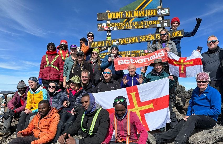 Climbers reach Africa's peak