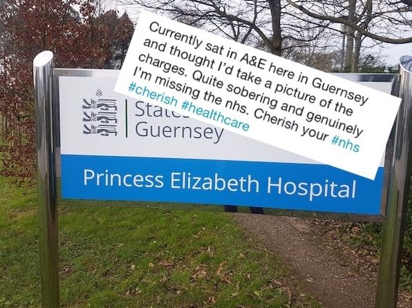 No NHS in Guernsey!